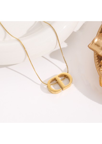 Hip-Hop Renksiz Köprücük Kemiği Zinciri (Yurt Dışından)