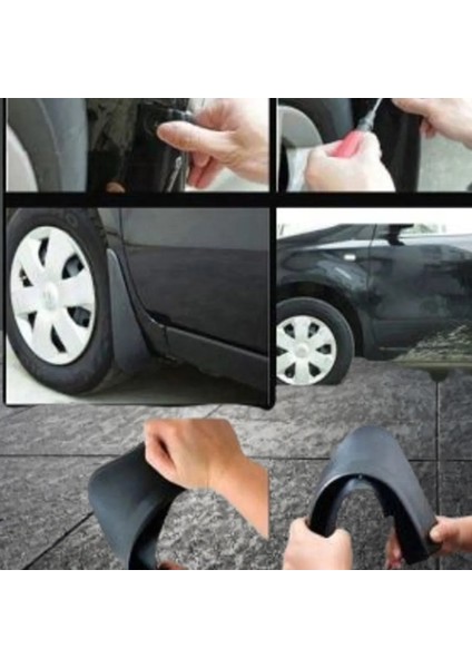Dacia Dokker Ön Veya Arkaya Uygun Çamur Önleyici Paçalık 2 Adet