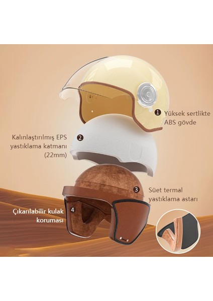 Retro Sevimli Rakun Kulak Kış Rüzgar Geçirmez Sıcak 3c Düşme Kaskı (Yurt Dışından) modelleri