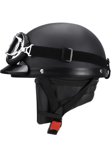 Harley Retro Binicilik Abs Yarım Kask (Yurt Dışından)