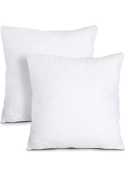 Iz Concept 3lü Set Tela Kırlent Iç Yastığı Saf Silikon Dolgulu 330GR Üst Kalite - Premium Quality Throw Pillow