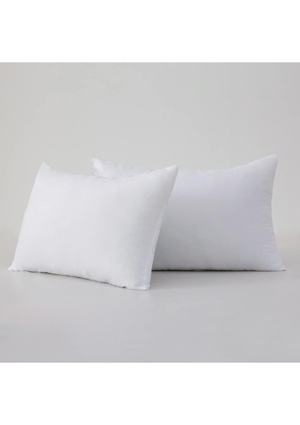 Iz Concept 2li Set Smooth Kirlent Iç Yastığı 35X45 cm Antibakteriyel Silikon Dolgulu - 35X45 Throw Pillow 2 Pack