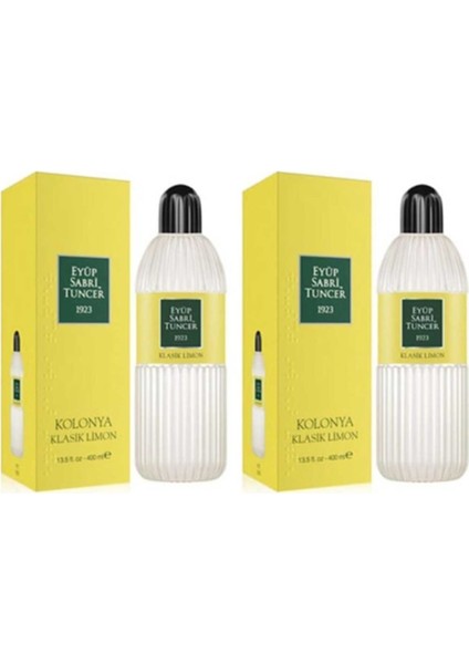 Klasik Limon Kolonyası 80 Derece 400 ml x 2