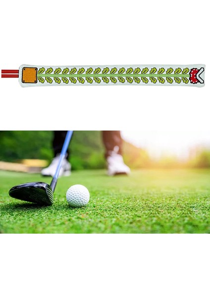 Golf Hizalama Çubuğu Başörtüsü Şık Dayanıklı Taşınabilir Pratik Kulüp Kapağı Beyaz (Yurt Dışından) fiyatları