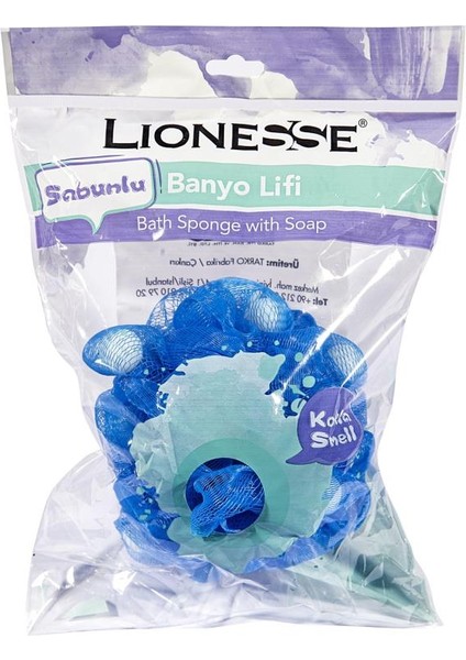 Lionesse sabun Dolgulu Banyo Lifi Seti X2