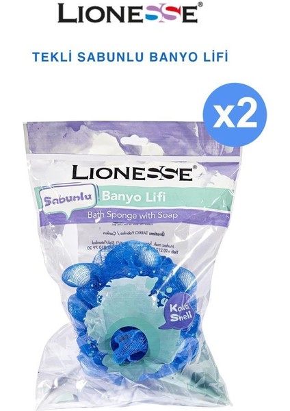 Lionesse sabun Dolgulu Banyo Lifi Seti X2 fiyatları