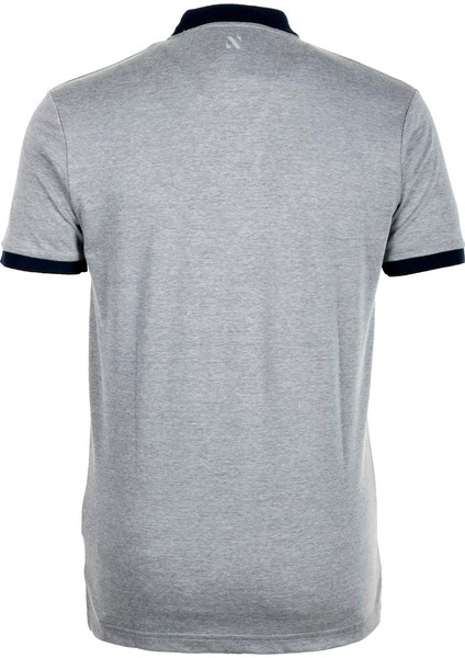 Erkek Lacivert Slim Fit Polo Yaka %100 Pamuk T-Shirt Jeans 1136 modelleri