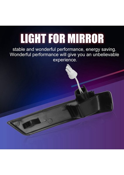 Ford Focus Mk2 Mk3 Mondeo Için 2x Dinamik LED Ayna Göstergeleri Dönüş Sinyali Işığı (Yurt Dışından)