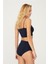 Yüksek Bel Basic Lazer Kesim Bikini Külot 3'lü Paket - 3 2