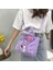 Sevimli Çizgi Film Çanta Sanrio Çanta Kuromi Tarçın Köpek Omuz Crossbody Çanta Peluş Oyuncak (Yurt Dışından) 1