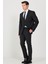 ALTINYILDIZ CLASSICS Erkek Siyah Slim Fit Dar Kesim Su Ve Leke Tutmayan Nano Takım Elbise 4