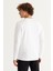 AC&Co / Altınyıldız Classics Erkek Beyaz Slim Fit Dar Kesim Bisiklet Yaka %100 Pamuk Baskılı Tişört 6