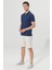 Slim Fit Dar Kesim 5 Cep Armürlü Şort 6