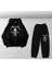 Metallica Skull Baskılı Siyah Sweatshirt-Eşofman Altı İkili Takım 1
