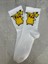 Sky Socks 6'lı Pikachu Garfield Neşeli Çizgi Karakter Seti Kokulu Tenis Kolej Çorap 4