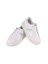 6101 Kalın Taban Ortopedik Komple Deri Spor Ayakkabı Beyaz 5