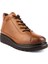 Deri Modern Rahat Tam Tarz Deri Bot Taba 3520 2