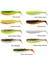 Cannibal Shad 10CM 9gr Green Pearl Yellow 4
