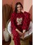 Kadın Kışlık Polar Pijama Takımı Desenli Peluş Takım Waynap 8890 3