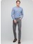 Normal Bel Normal Paça Slim Fit Gri Erkek Pantolon BBFW23MPT003 2