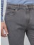 Normal Bel Normal Paça Slim Fit Gri Erkek Pantolon BBFW23MPT003 3
