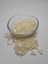 8 mm Plastik Yarım Inci (1 Pakette 100 Gr) Krem Renk 1