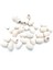 Doğal Ahşap Boncuk Cilasız Oval 20 mm 120 gr 1