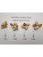 Doğal Ahşap Boncuk Cilasız Oval 20 mm 120 gr 2