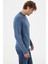 Selanik Örgü Basic Triko Kazak - Indigo 3