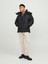 Jack & Jones Jortwice Techincal Puffer Erkek Siyah Mont 12238881-Black 3