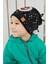 Siyah Beyaz %100 Pamuklu Doğal Yumuşak Çift Katlı Penye Spiderman Çocuk Bebek Bere Boyunluk Set 4