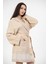 Lima Bej Comfy Classy Kapşonlu Bambu Peştamal Kadın Bornoz/Sabahlık S - M 2