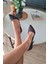 001 200 Topukla Kadın 10 cm Topuklu Klasik Sivri Burun Stiletto 4