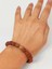 Gold Beril Taşlı Rudraksha Tohum Unisex Bileklik 8mm 1