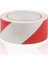 Yer İşaretleme Bandı (48 mm x 30 mt) Kırmızı - Beyaz Şerit Bant 2