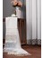 Taç Aplik Bambu 1/2,5 Normal Pile Tül Perde Tek Kanat - Ekru - Vizon 100 x 260 cm 2