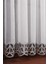 Taç Aplik Bambu 1/2,5 Normal Pile Tül Perde Tek Kanat - Ekru - Vizon 100 x 260 cm 3