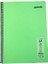 Mynote A4 72 Yaprak Spiralli Plastik Kapak Defter Pastel 1