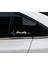 A Udi Yan Cam Sticker Oto Kapı Çıkartma Tuning Oto 20 cm x 7 cm Yazı 40 1