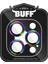 Buff iPhone 15 Pro Max / 15 Pro Kamera Metal Lens Koruyucu Colorful 2