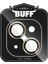 Buff iPhone 15 / 15 Plus Kamera Metal Lens Koruyucu Gold 2