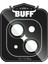 Buff iPhone 15 / 15 Plus Kamera Metal Lens Koruyucu Dark Green 2