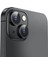 Buff iPhone 15 / 15 Plus Kamera Metal Lens Koruyucu Black 3
