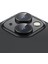 Buff iPhone 15 / 15 Plus Kamera Metal Lens Koruyucu Black 4