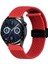 Huawei Watch Gt 3 Elegant Active 42MM Uyumlu 20MM Fiberlink Manyetik Tokalı Kumaş Örgü Kordon 1