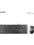 A4 Tech KR-9276 Q Kablolu USB Q Mmedya Klavye + Optik Mouse Set 1