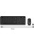 A4 Tech FG1010 2.4g Gri Q Fn-Mm Klv+Optik Mouse Set 1