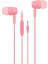 Asonic As1 Mobil Telefon Uyumlu Kulak Içi Pembe Mikrofonlu Kulaklık 1