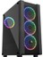Frisby FC-9320G Gaming Kasa (Dual-Ring Rgb Fan + 600W 80+ Bronze)1 x USB 3.0, 2 x USB 2.0 1