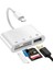 Apple ile Uyumlu Lightning To USB Lightning Micro Sd Tf Kart Okuyucu Çevirici Dönüştürücü Adaptör 1